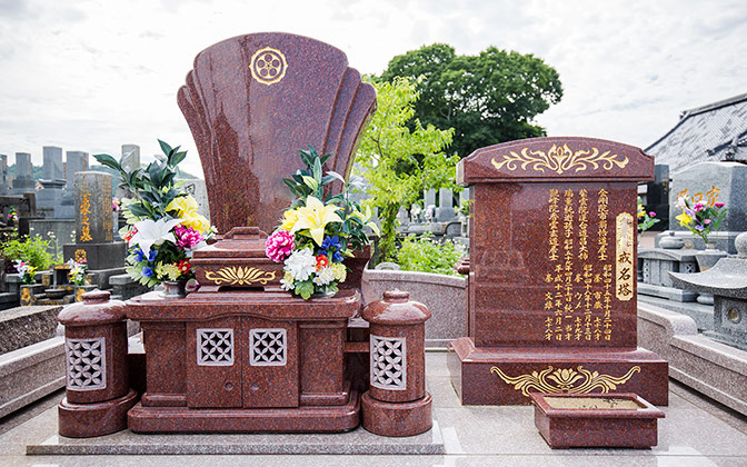 墓石建立