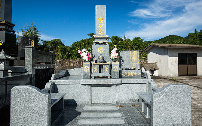 墓石建立